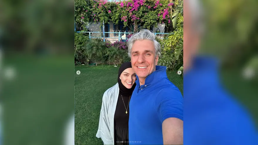 Uğur Bilgin eşi ile birlikte tatil yaparken