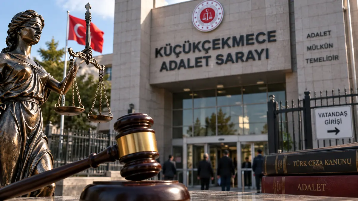 Küçükçekmece Adliyesi’nde görülen karar duruşması