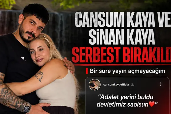 Serbest bırakılan Cansum Kaya’nın sosyal medya paylaşımı