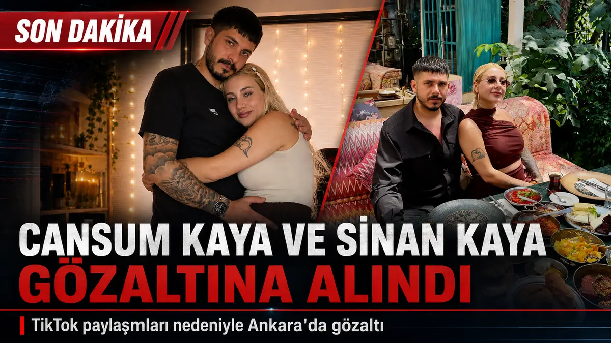 Cansum Kaya ve Sinan Kaya gözaltına alındı