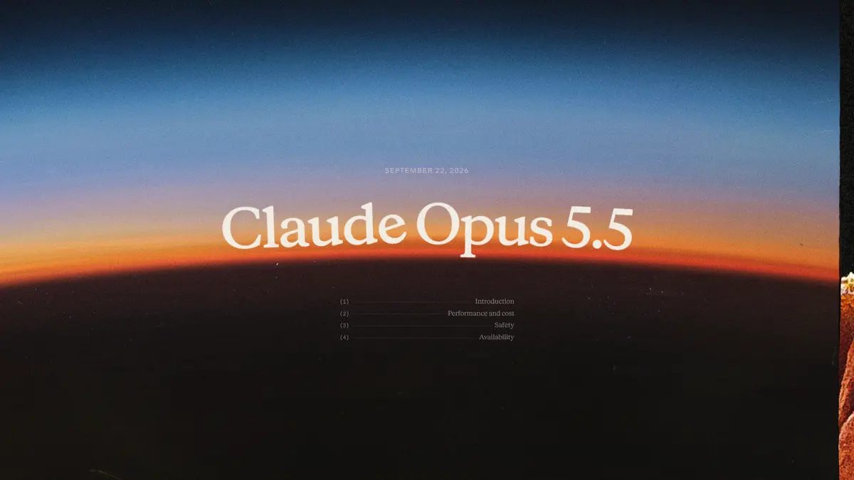 Anthropic tarafından tanıtılan Claude Opus 5.5 yapay zekâ modeli