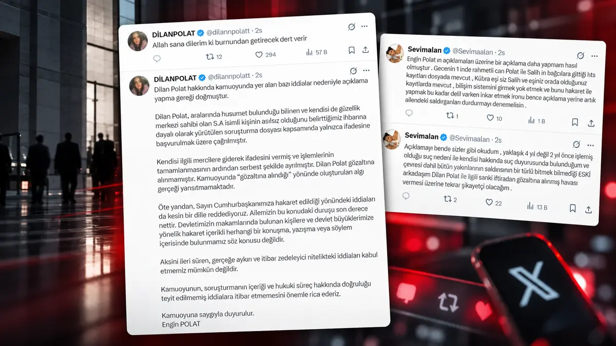 Engin Polat’ın Dilan Polat açıklaması ve Sevimalan hesabından verilen yanıt