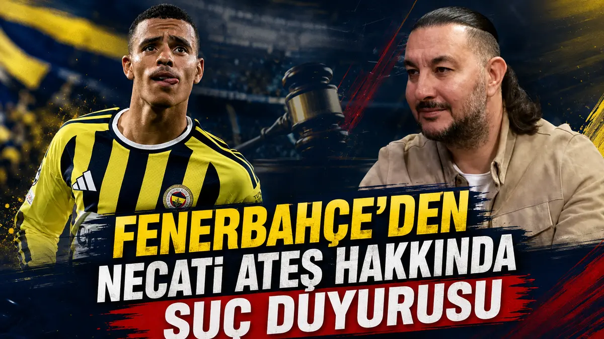 Fenerbahçe'den Necati Ateş hakkında suç duyurusu