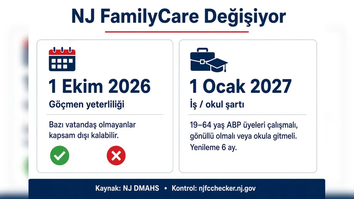 New Jersey’de Medicaid değişiyor: 2026-2027’de kim etkilenir?