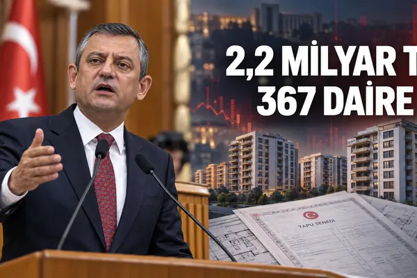 Özgür Özel’den 2,2 Milyar Liralık Fon Tepkisi: “AK Parti’nin Kara Düzeni”
