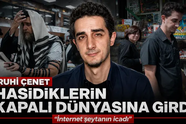 Ruhi Çenet New York’ta Hasidik Yahudi topluluğuyla belgesel çekerken