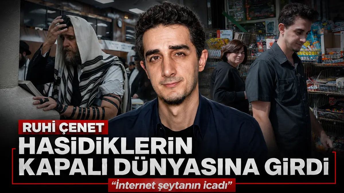 Ruhi Çenet New York’ta Hasidik Yahudi topluluğuyla belgesel çekerken