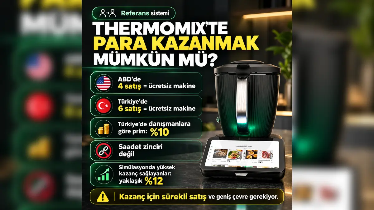 thermomix referans sistemi ile para kazanmak