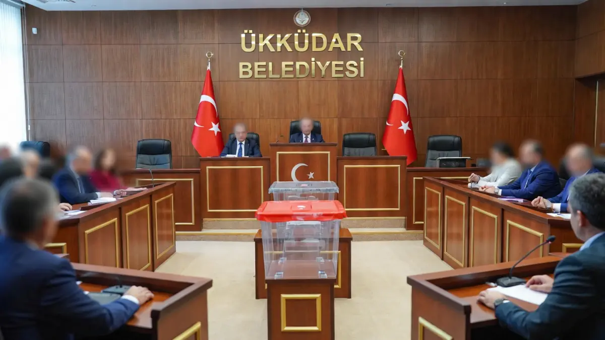 Üsküdar Belediye Meclisi’nde yapılan başkanvekilliği oylaması