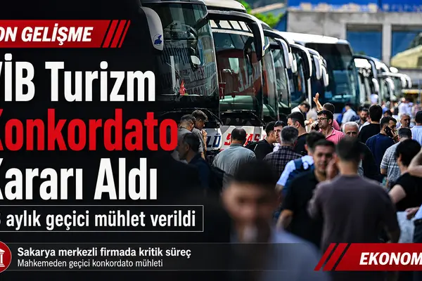 VİB Turizm konkordato kararı aldı: 3 aylık geçici mühlet verildi