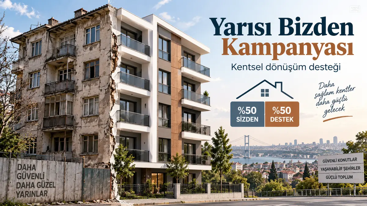 Cumhurbaşkanı Erdoğan Yarısı Bizden kampanyası ve kiralık sosyal konut başvurularını açıkladı
