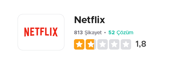 netflix şikayetleri